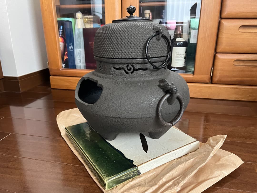 茶道　風炉釜