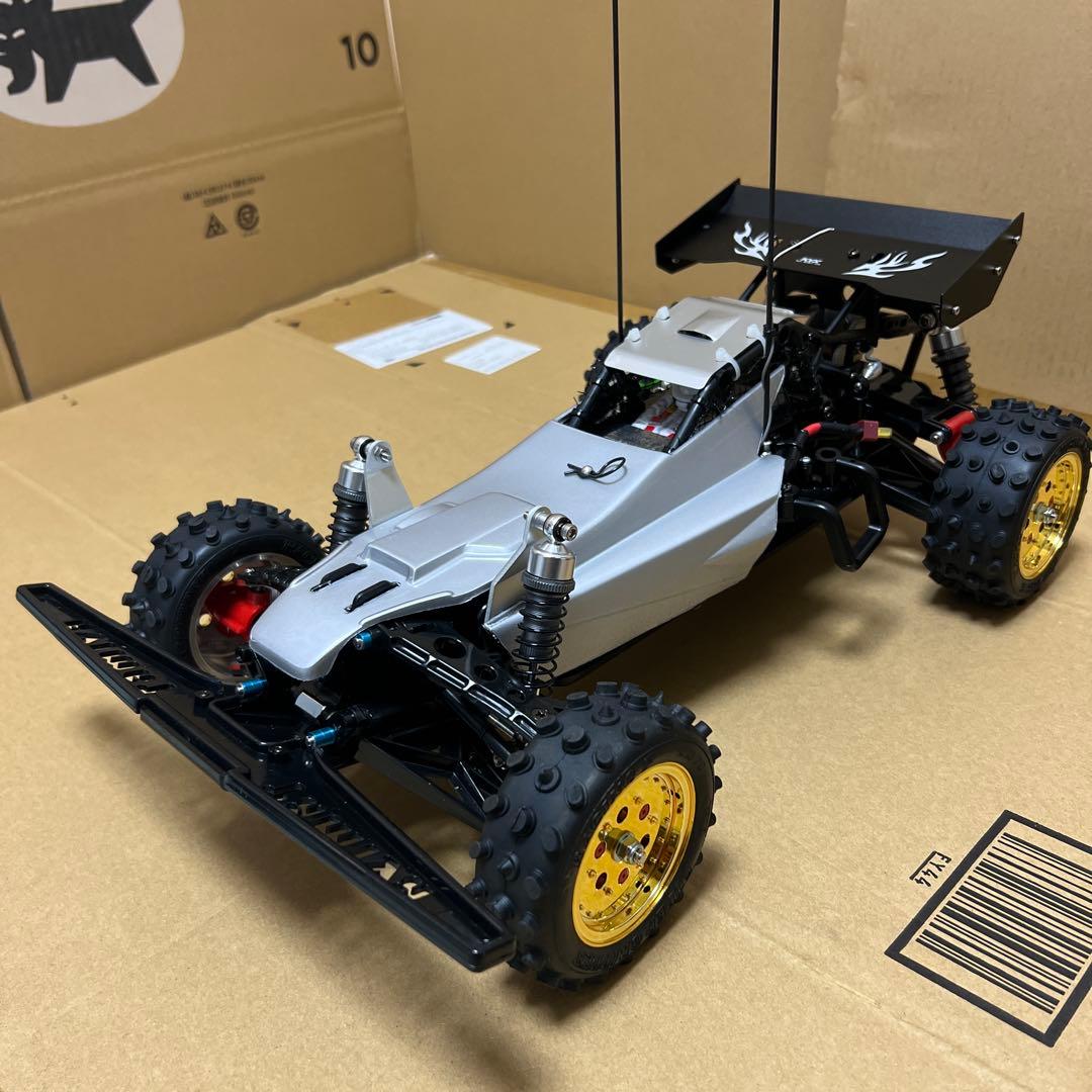 タミヤ スーパーホットショット カスタム プロポ受信機無し メカ付き