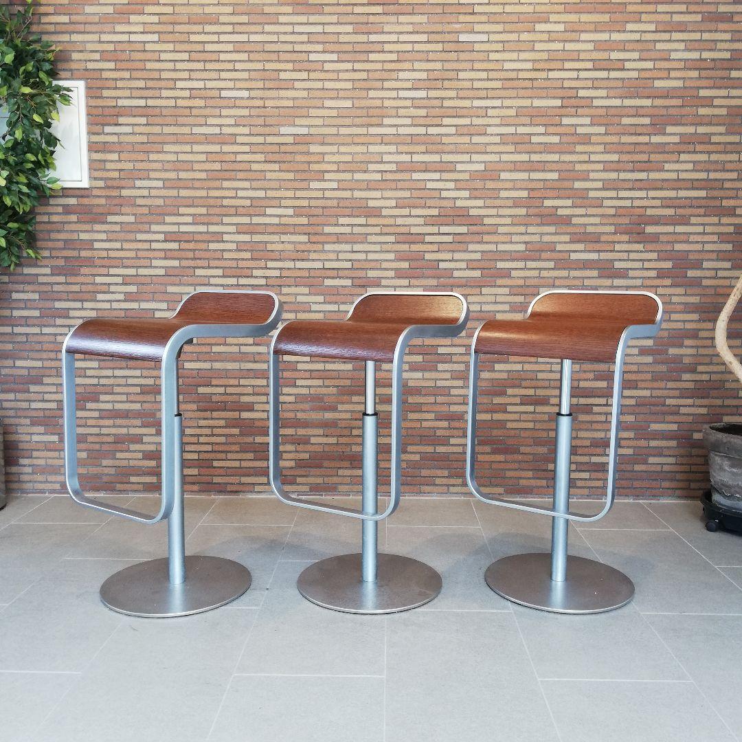 三分割のAΦ【3脚セット】lapalma LEM ハイスツール カウンターチェア