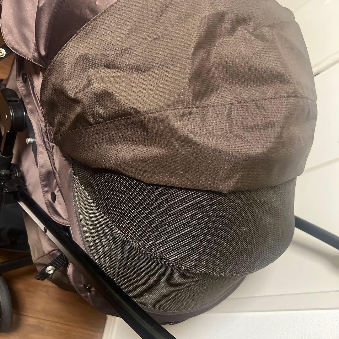 【ほぼ未使用】 コムペット ミリクラン ペットカート／ペットバギー マナブラウン