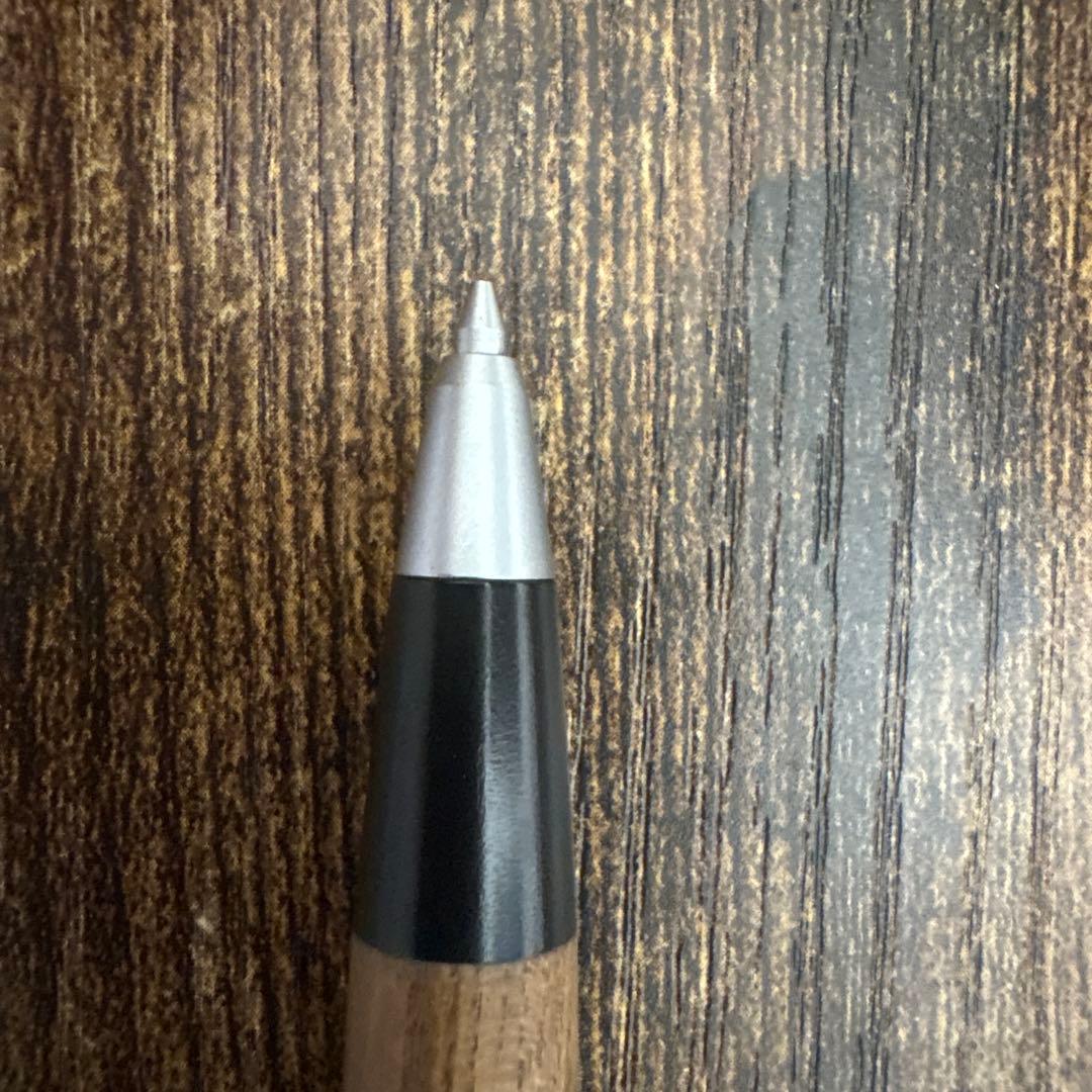 野原工芸 旧型 シャーペン 固定金具付き 桑 0.5mm