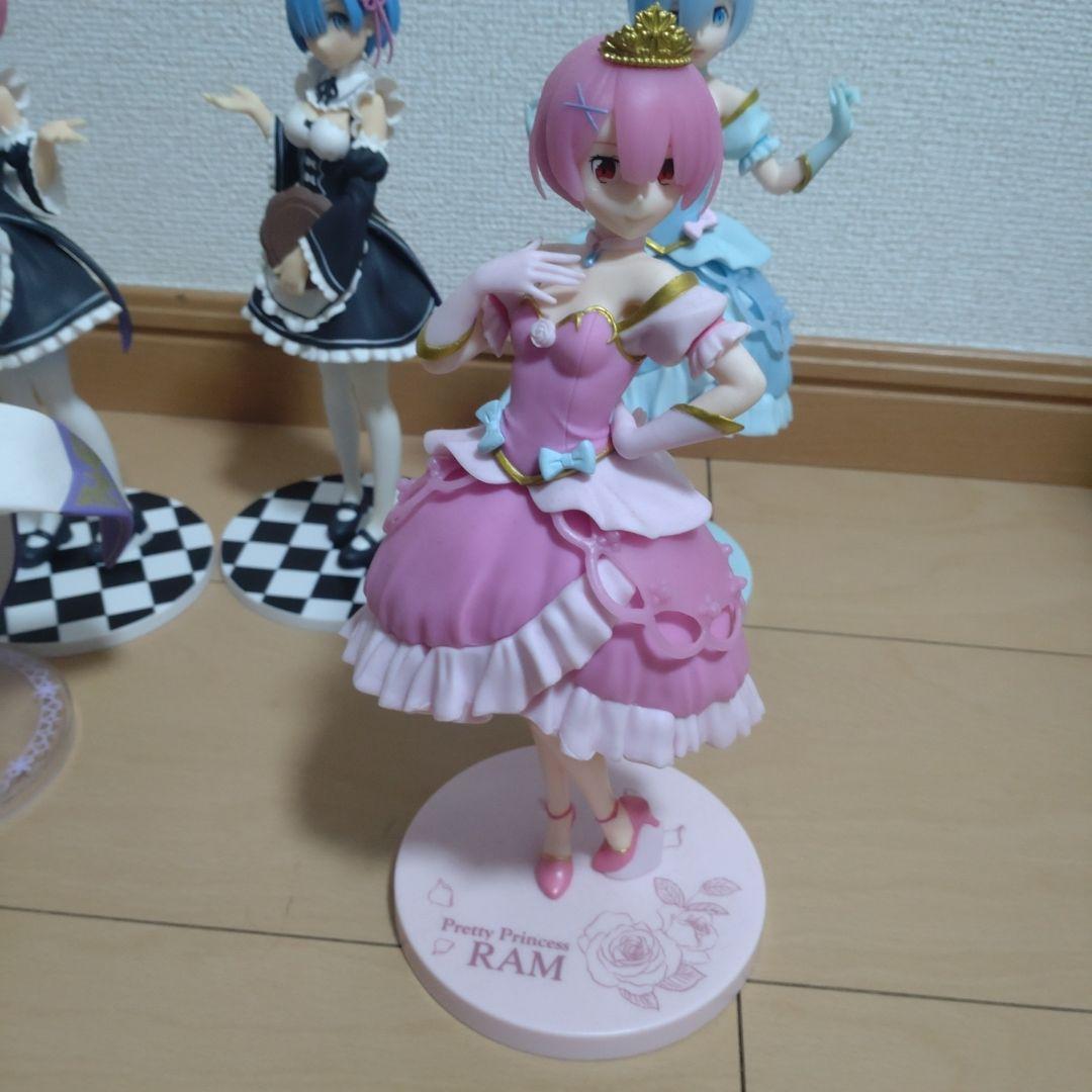 Re:ゼロから始める異世界生活B賞　エミリア　フィギュア　プライズレム　ラム