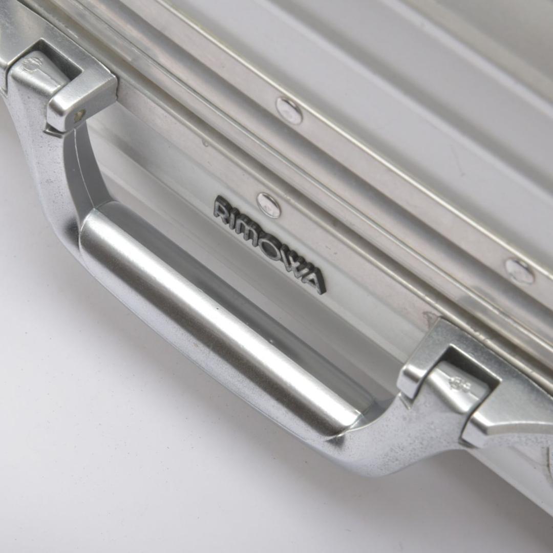 RIMOWA リモワ トパーズ アタッシュケース ジュラルミンケース シルバー