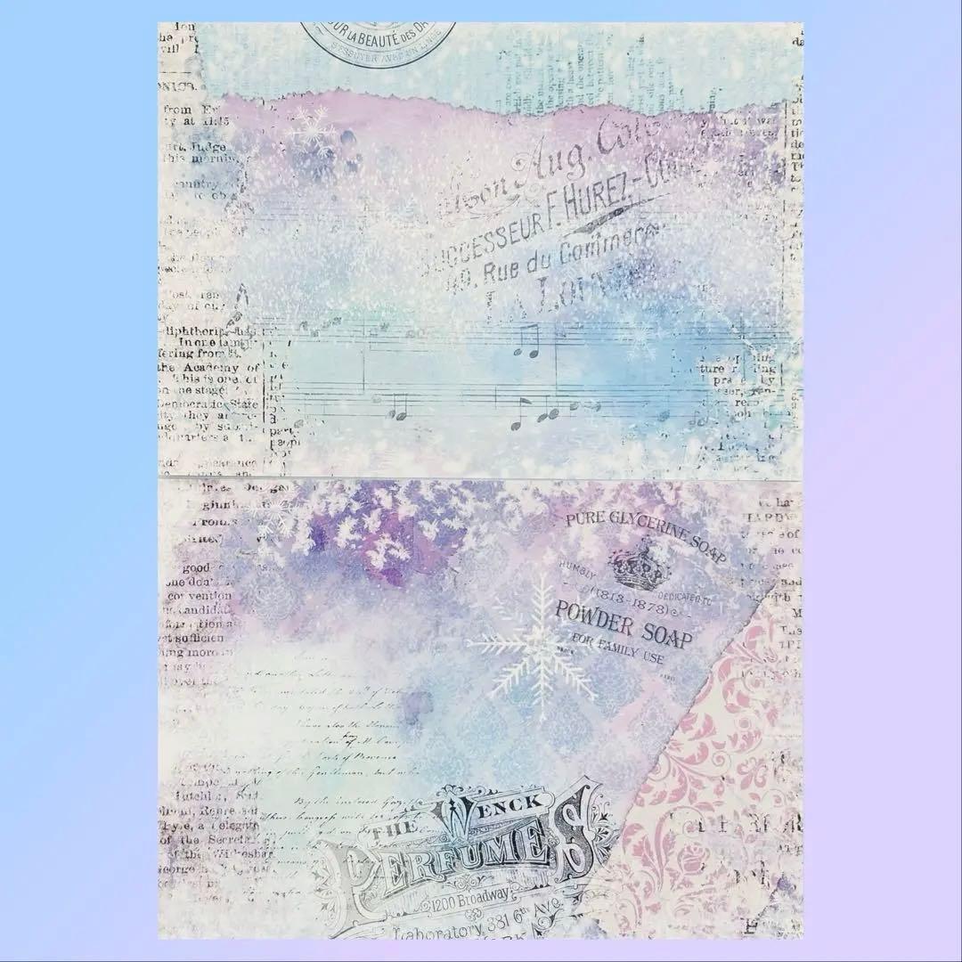 ◇ rio_ykr ◇ lapis lazuli ✻ 両面デザインペーパー ４種