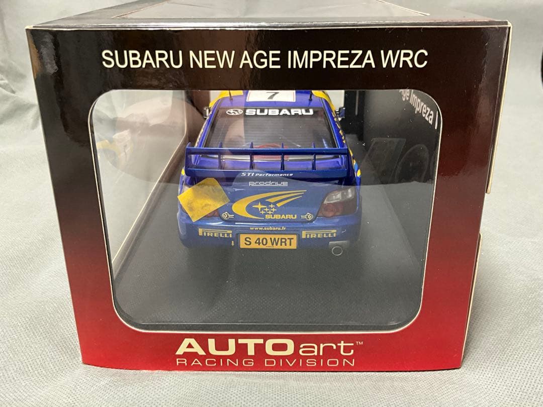 1/18　Autoart スバル インプレッサ　WRC　#7　オートアート