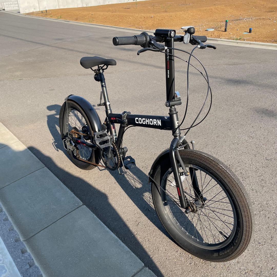 COGHORN コグホーン 折りたたみ自転車 ブラック