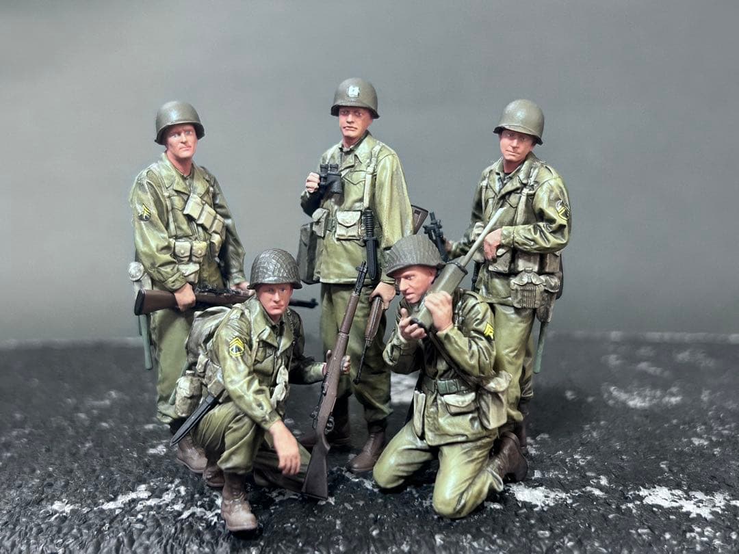 1/35 アメリカ偵察兵セット　塗装済み完成品　タミヤ