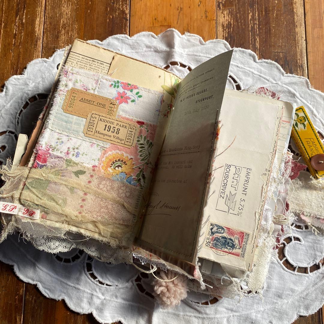 junkjournal♡ジャンクジャーナル mercerie 雑記帳