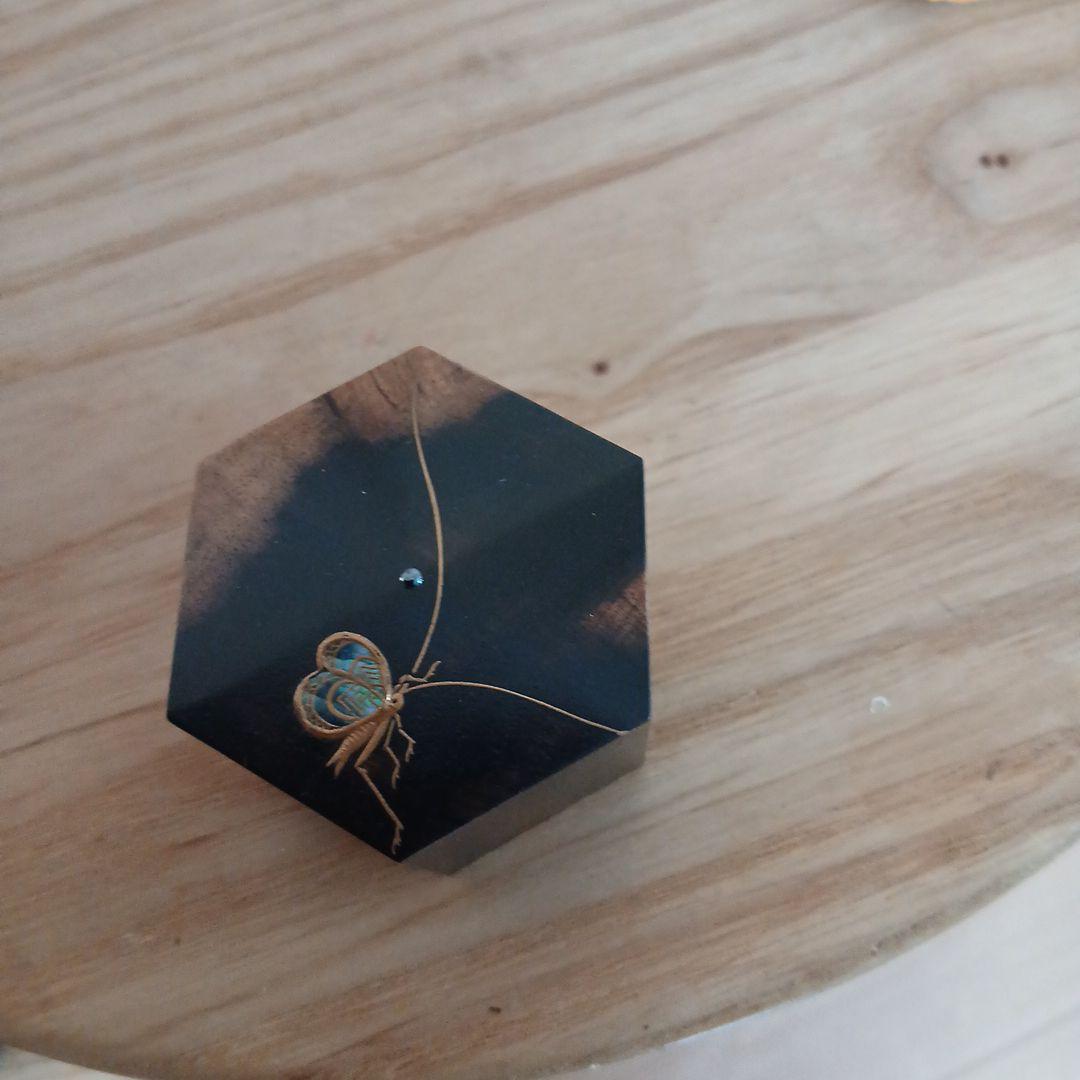 吉田華正　黒柿　鈴虫　香合