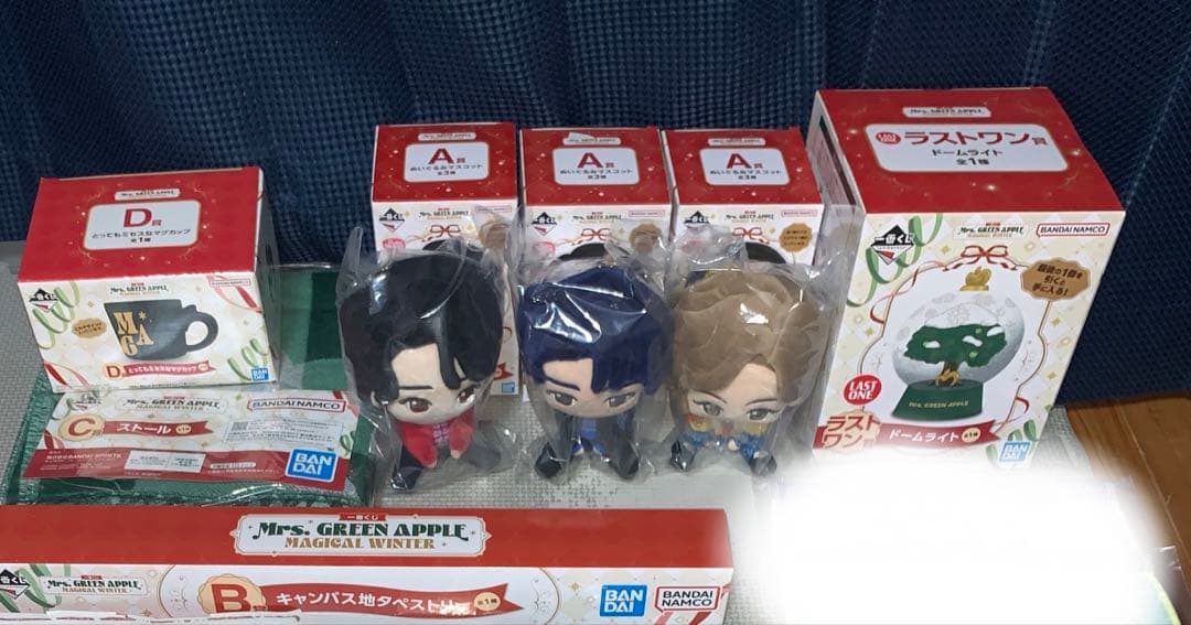 ミセス　一番くじ　A賞 コンプ　B賞 C賞 D賞 ラストワン賞　ドームライト