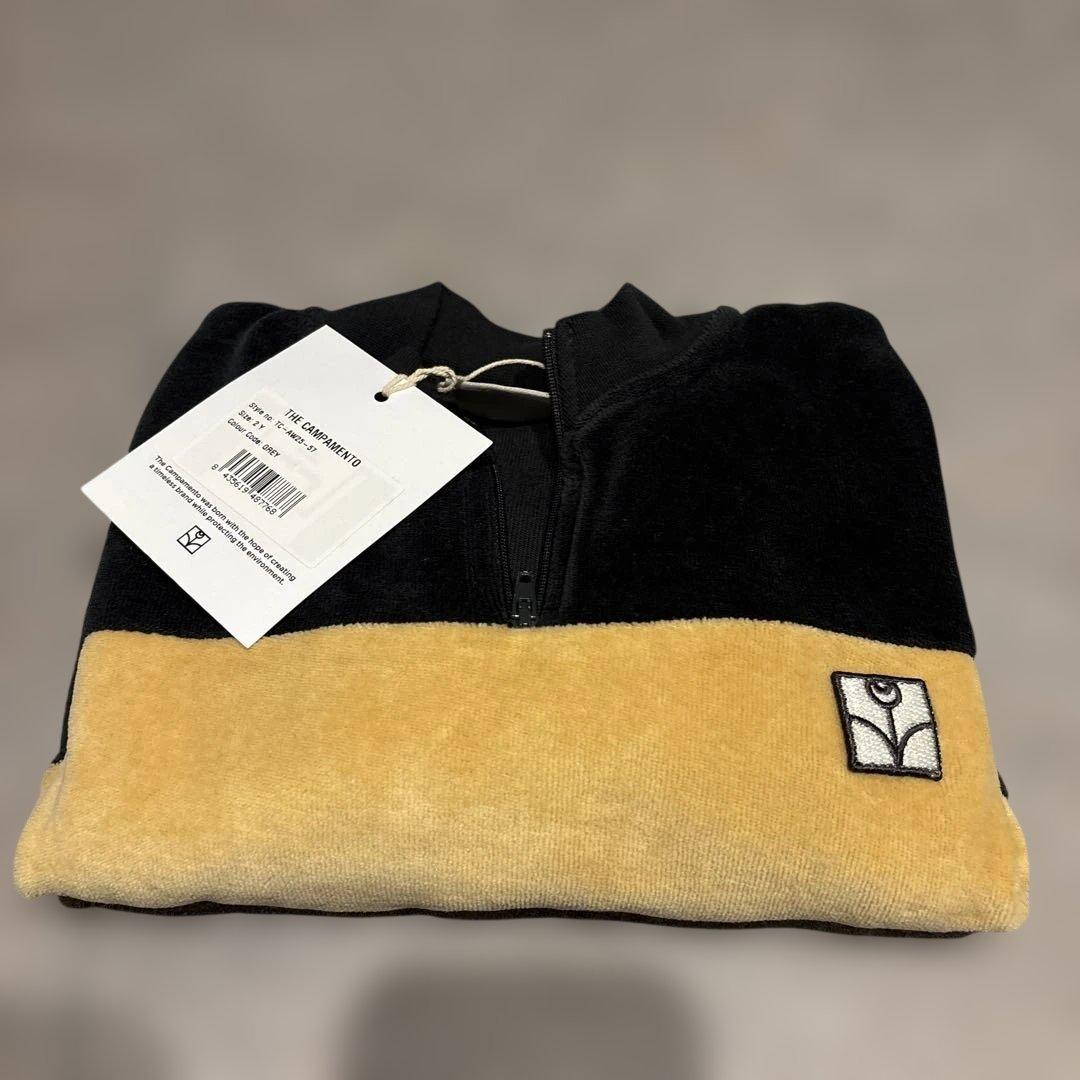 トップス The campament Grey Contrast sweat 2Y