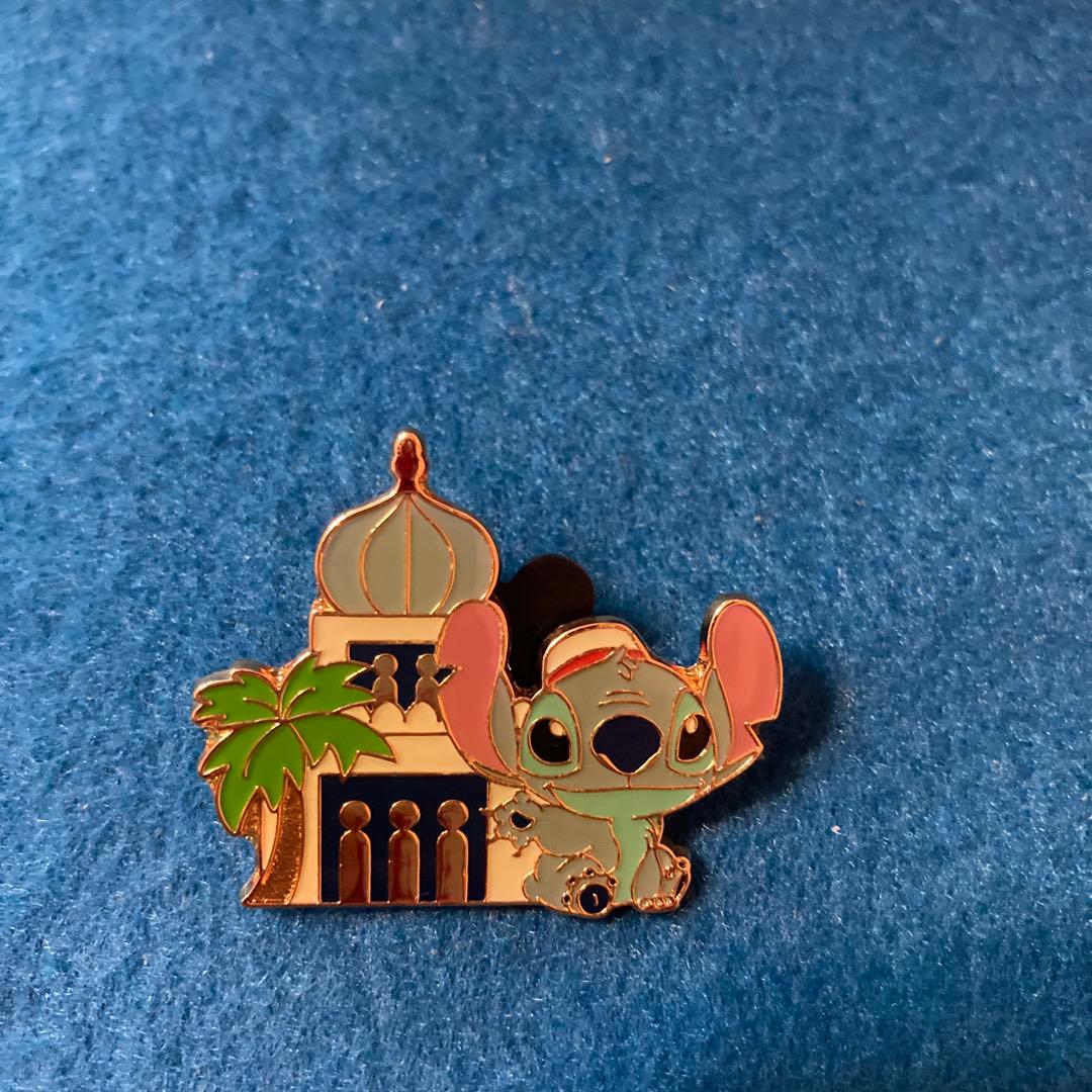スティッチ　アラビアンコースト　ピン　バッジ　ピンズ　東京ディズニーリゾート