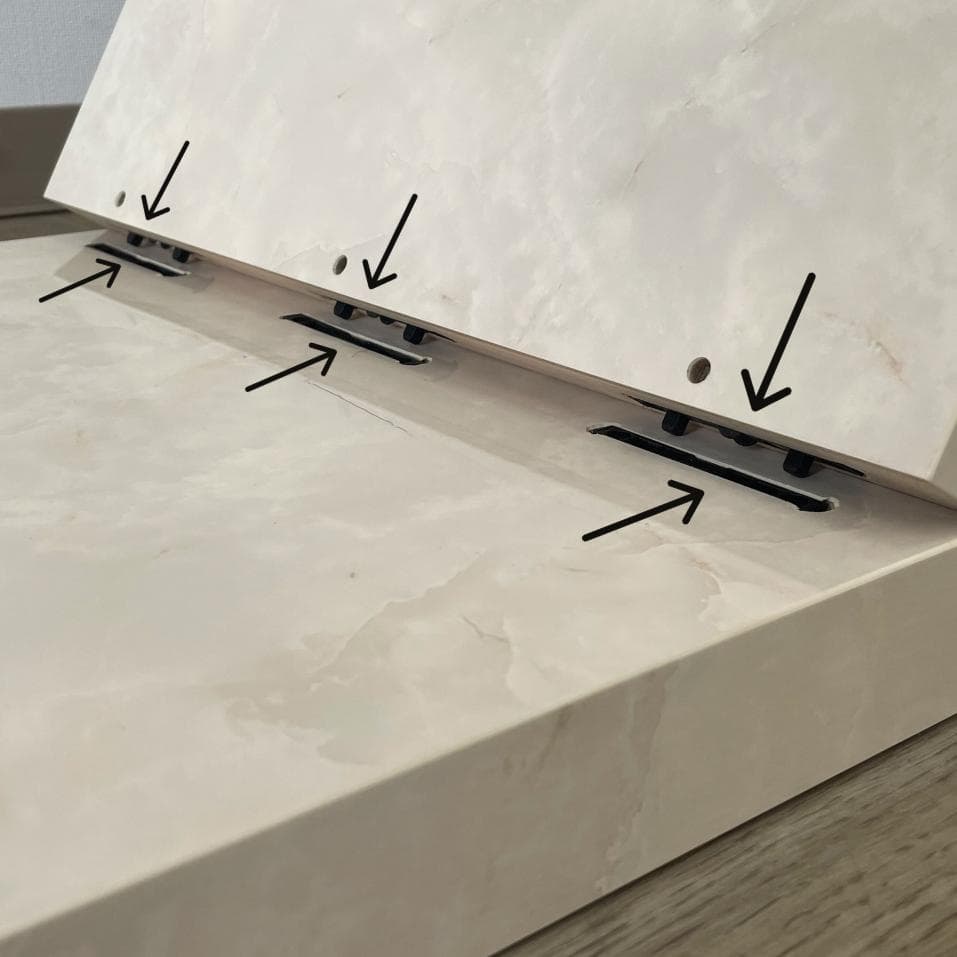 テーブル 中 大理石調デスク 大理石風 ホワイト 白