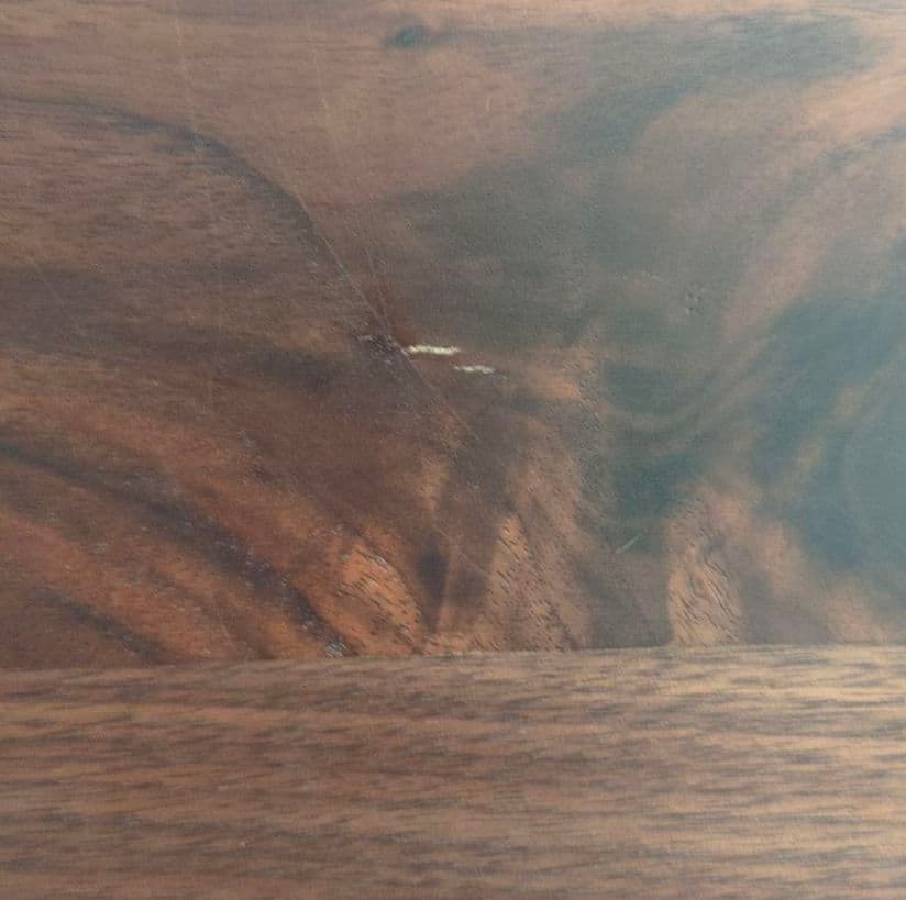 おむすびひかる　大塚家具　ダイニングテーブルシネマ2　ウォールナット材