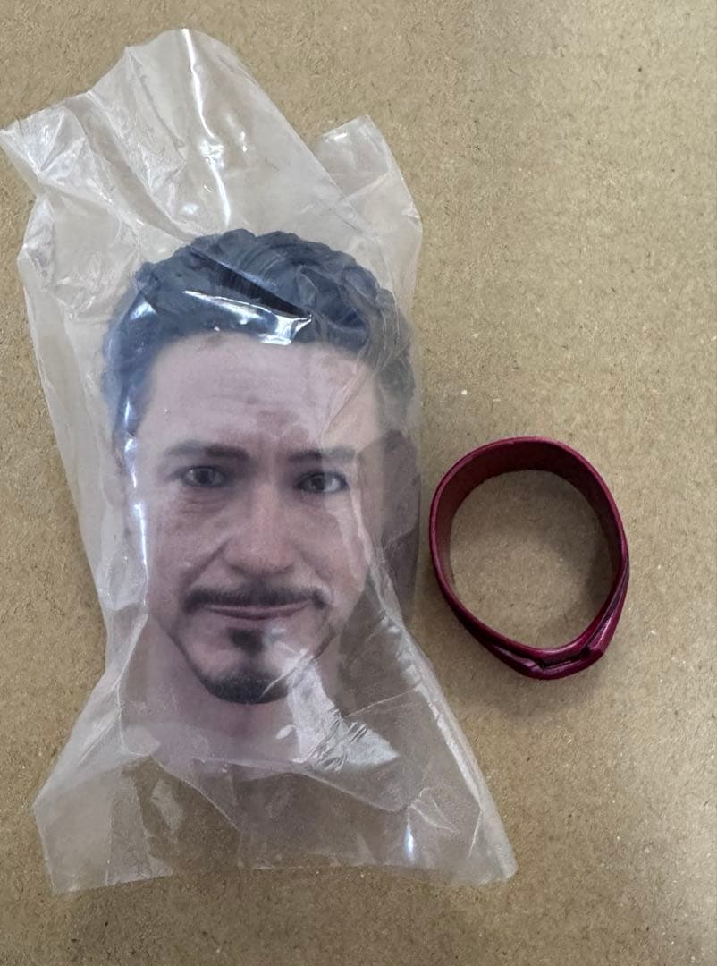 ホットトイズ　トニースタークヘッドパーツ　マーク6