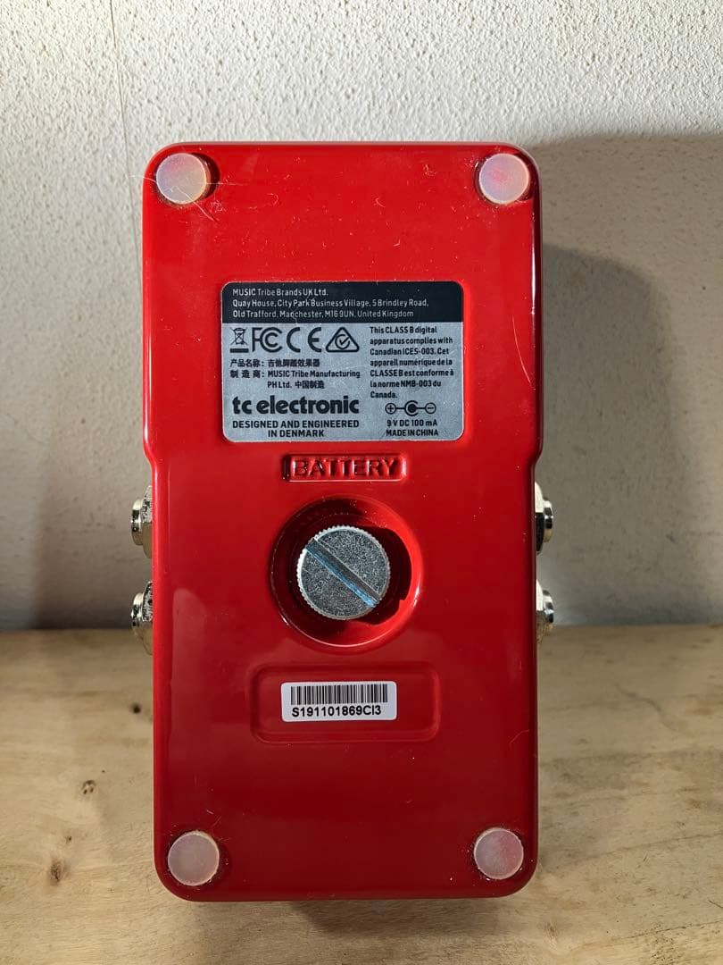 tc electronic HALL OF FAME 2 箱、付属品あり