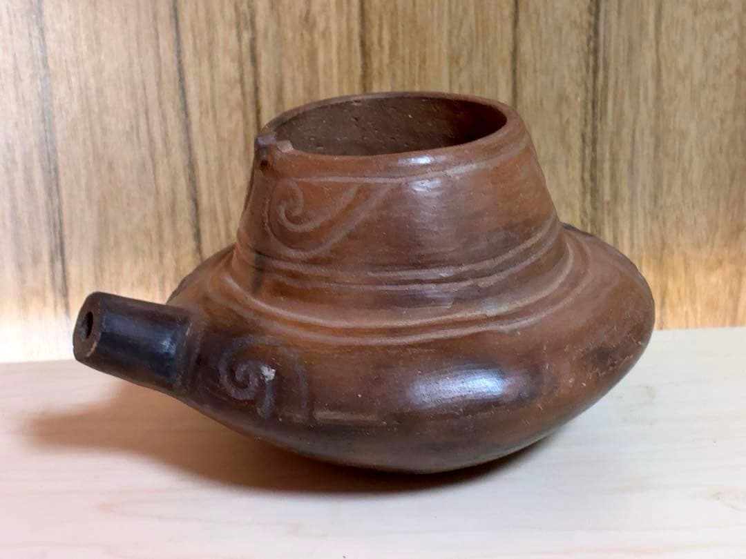 是川遺跡　祭祀用　縄文土器　晩期前葉　土器　骨董　アンティーク　発掘品　出土品