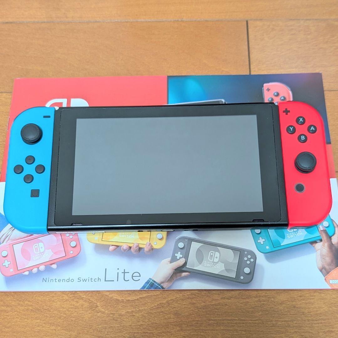 【美品】Nintendo Switch 本体 付属品完備