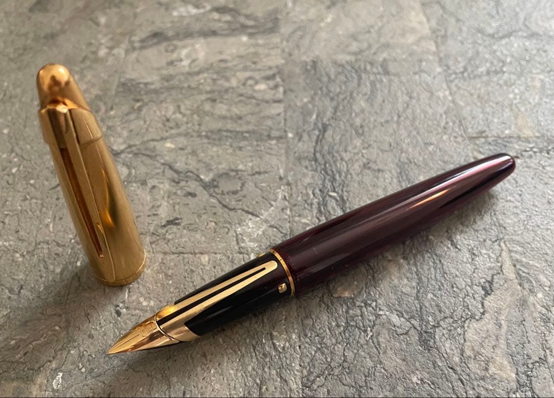 WATERMAN ウォーターマン 万年筆 エドソン ルビーレッド M