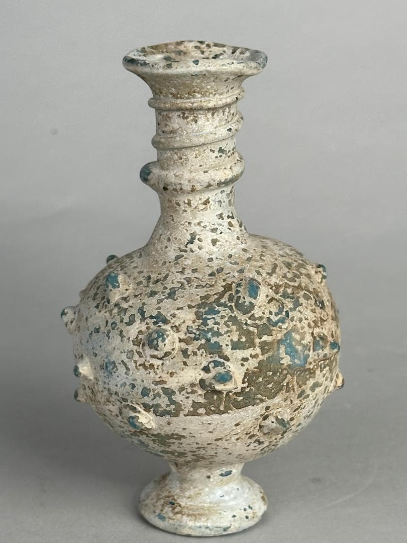 ローマガラス　羅馬硝子　花瓶　花入　花器　時代物