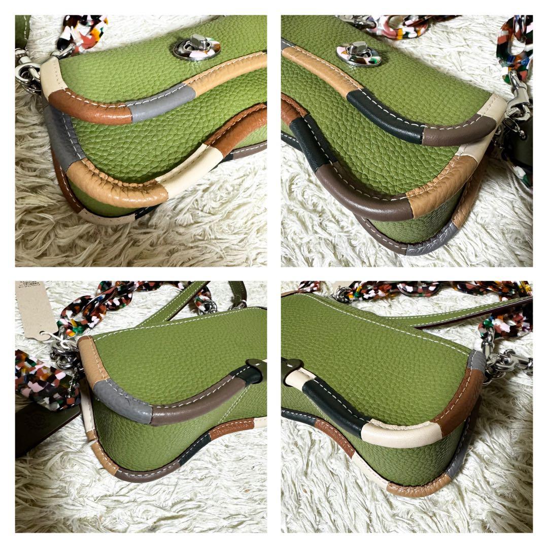 極美品　コーチトピア　ウェイビー ディンキー ショルダーバッグ　3way レザー