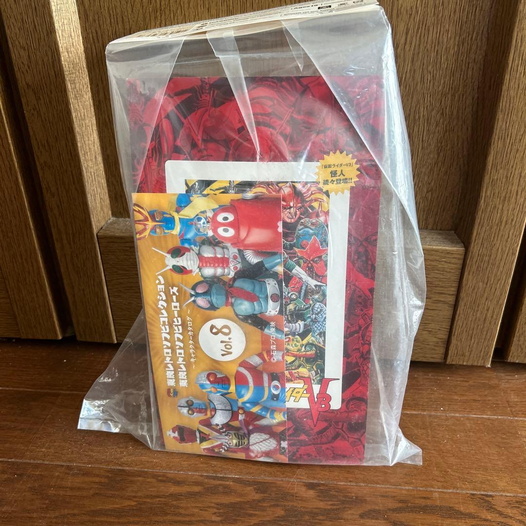 東映レトロソフビコレクション 仮面ライダーv3 未開封品