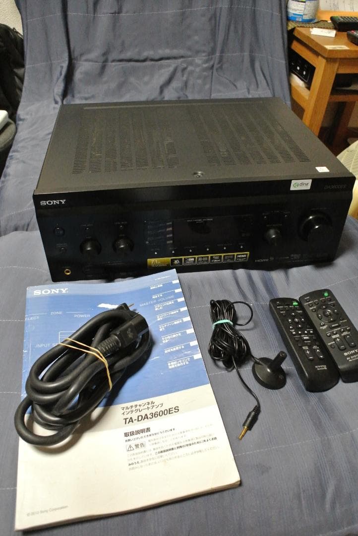TA-DA3600ES AVアンプ SONY 動作品 リモコン3つ付