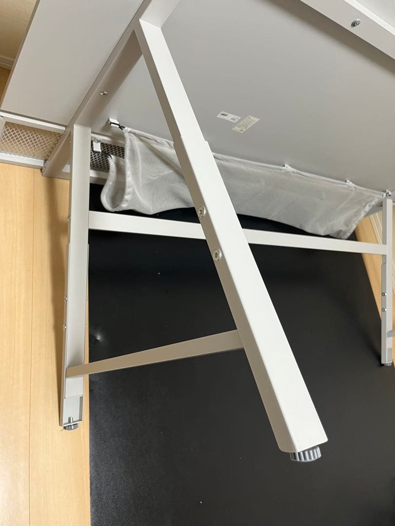 イケア IKEA ウースペラレ ゲーミングデスク グレー