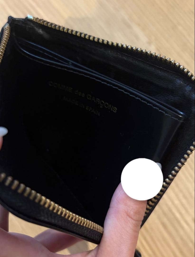 COMME des GARÇONS 黒 ドット ケース