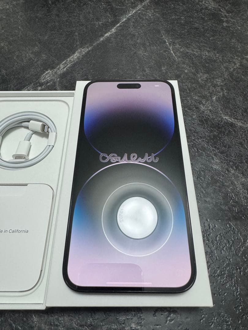 Apple iPhone 14 Pro Max 256GBスペースブラック 本体