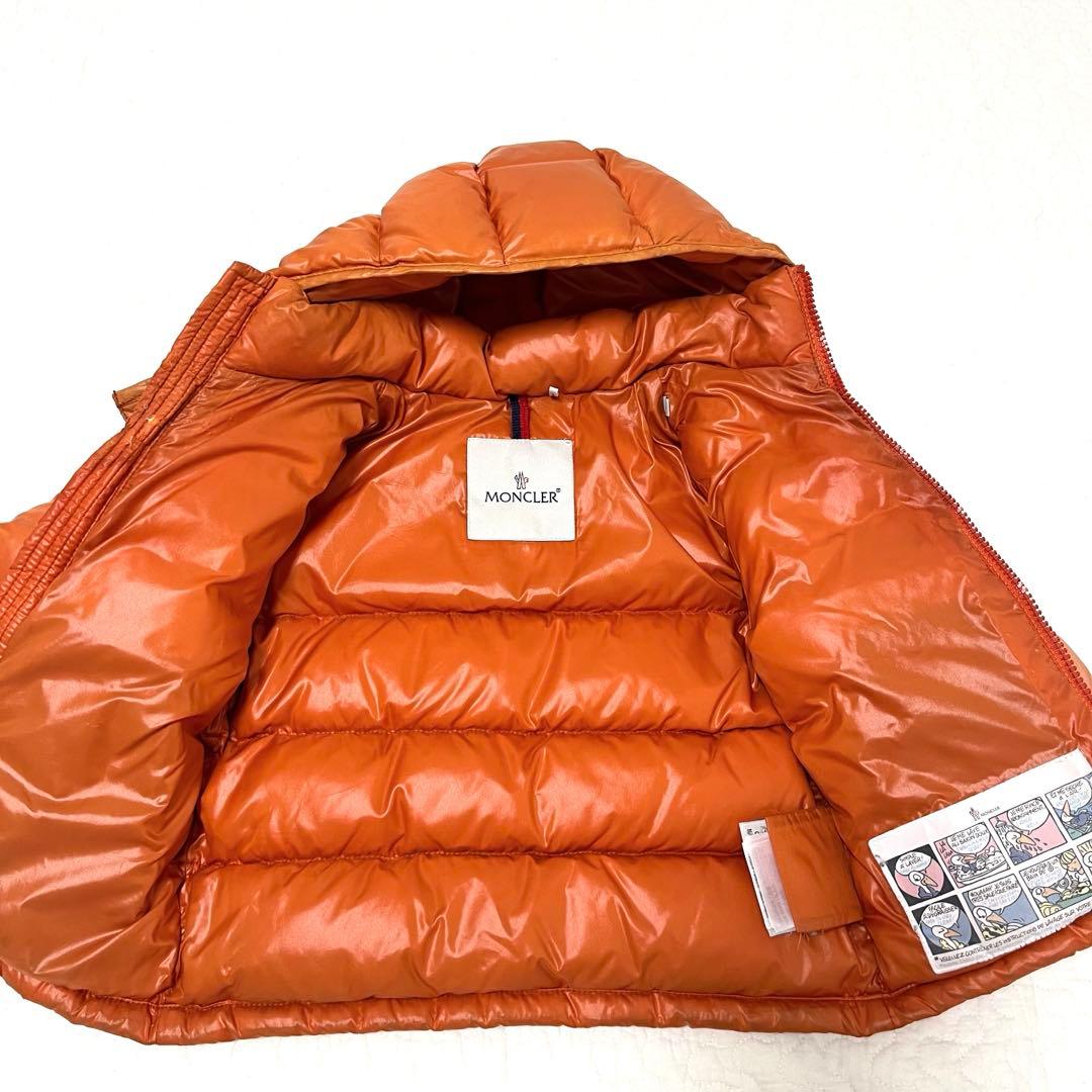 MONCLER モンクレール ダウン MAYA オレンジ　キッズ 2Y