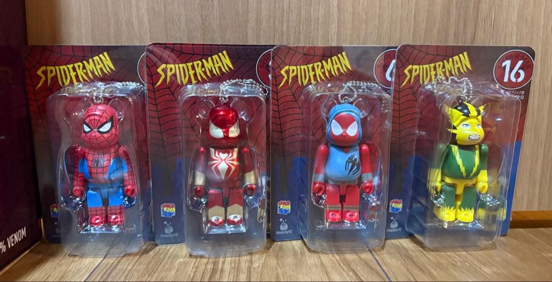 ハッピーくじbearbrick ラストワン ヴェノム セット