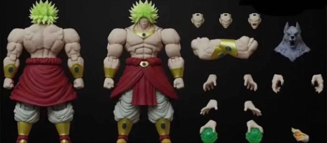 海外限定　ブロリー　スーパーサイヤ人　s.h.figuarts 同サイズ