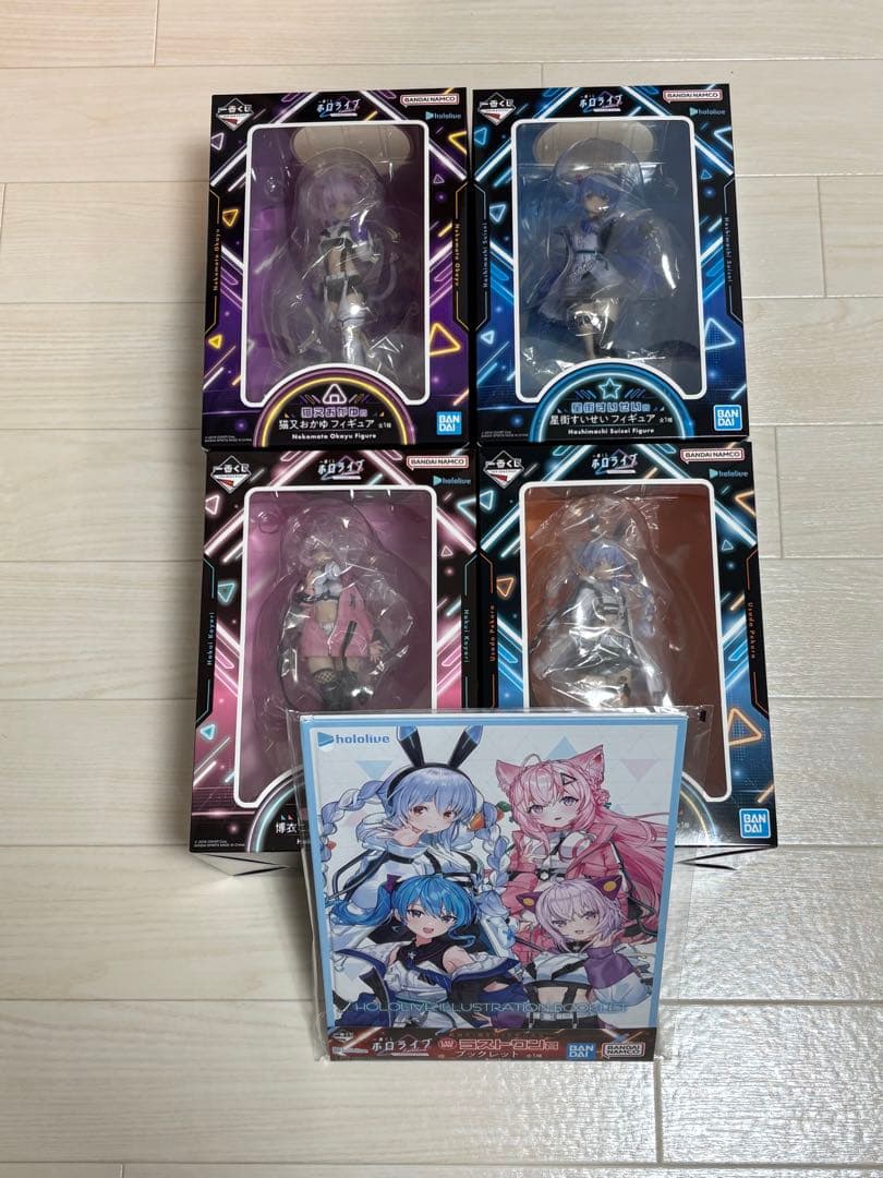 ホロライブ 一番くじ フィギュア コンプセット Cyberpunk Style