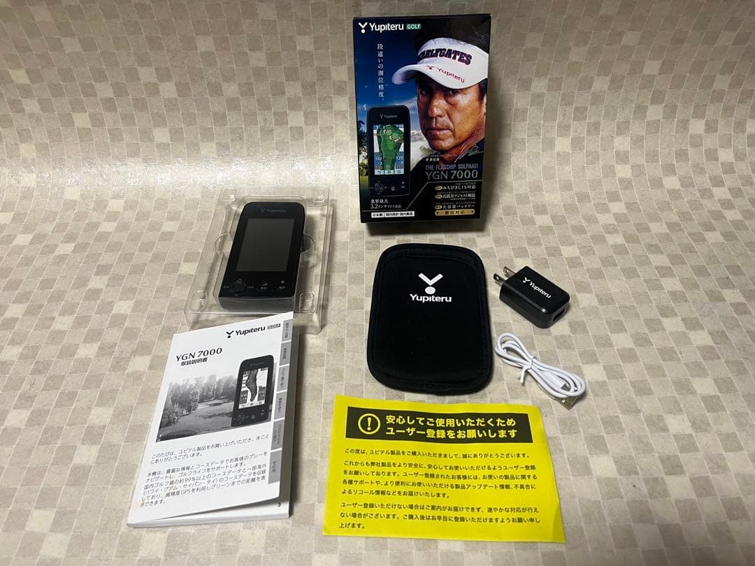 Yupiteru YGN7000 ゴルフナビ GPS 距離計