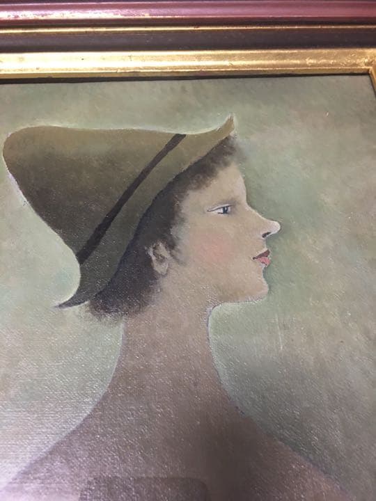 松井敏郎画伯　油絵４号