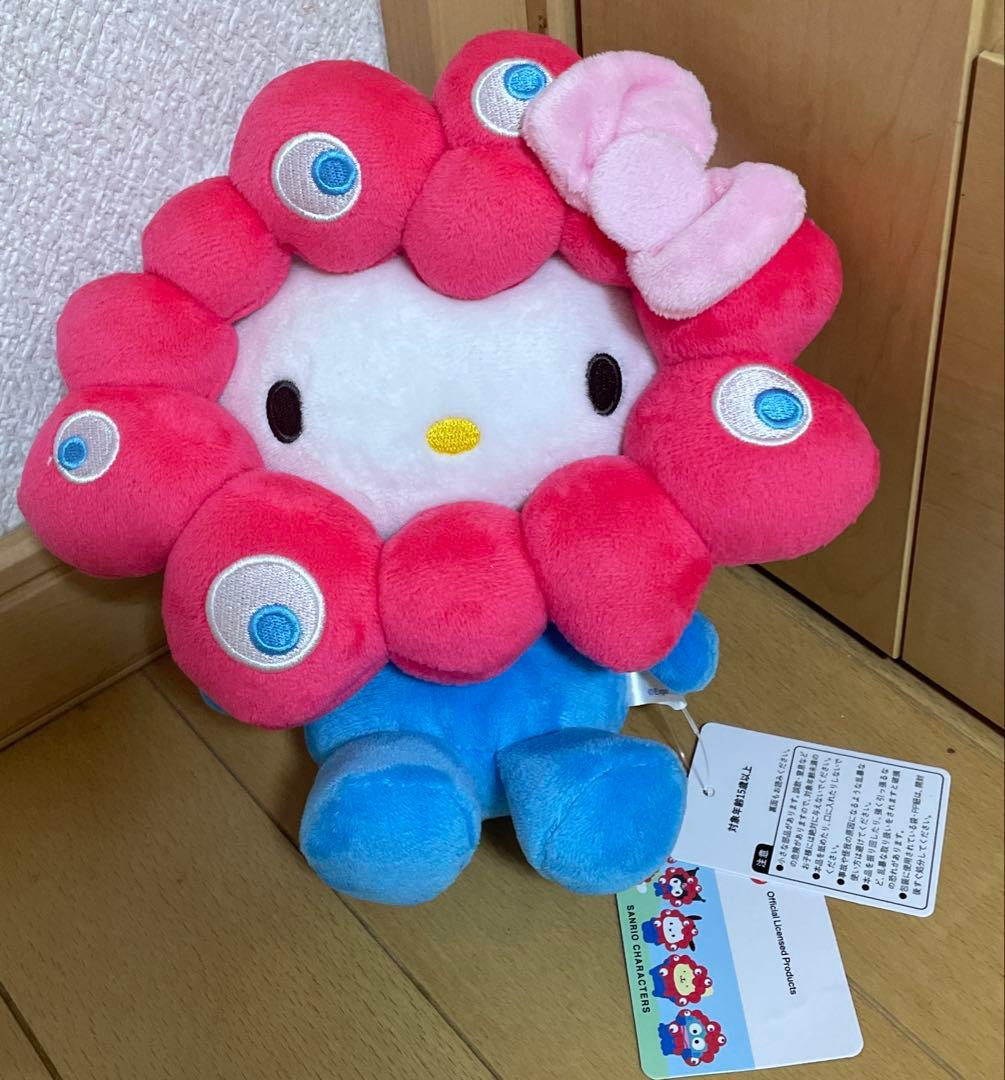サンリオミャクミャク　ハローキティ　 関西万博限定カラー　　ぬいぐるみMサイズ