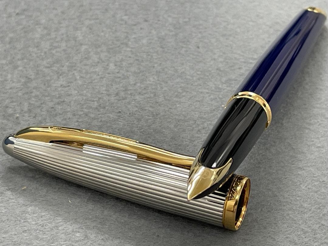 【未使用】ウォーターマン　カレンデラックス　万年筆　ブルー　廃盤品