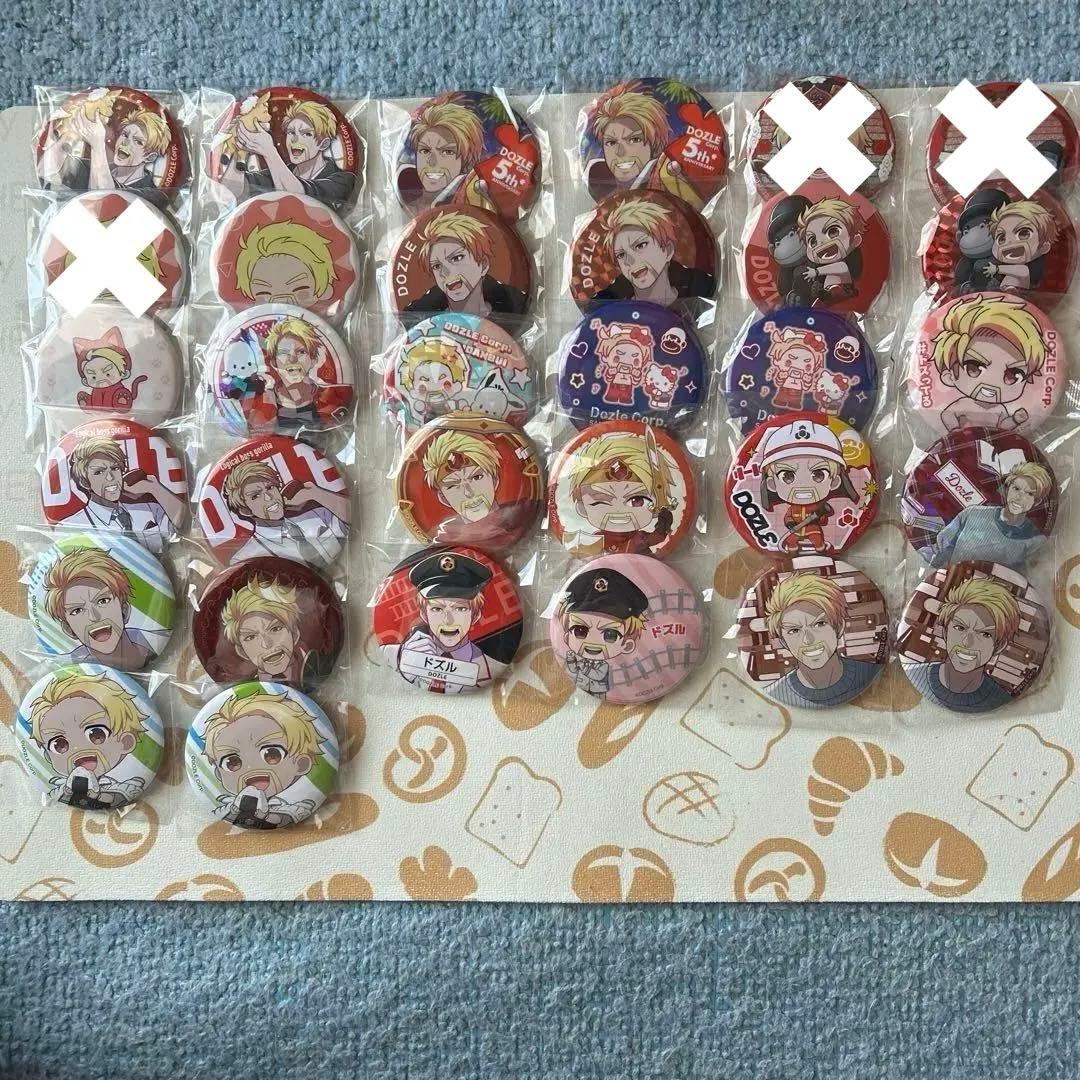 ドズル社　缶バッジ　ドズルまとめ売り