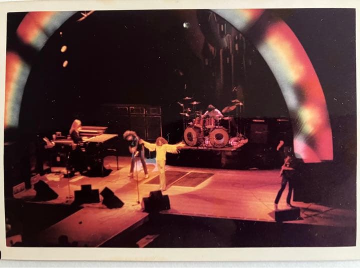 1978年大阪Rainbow LIVE写真