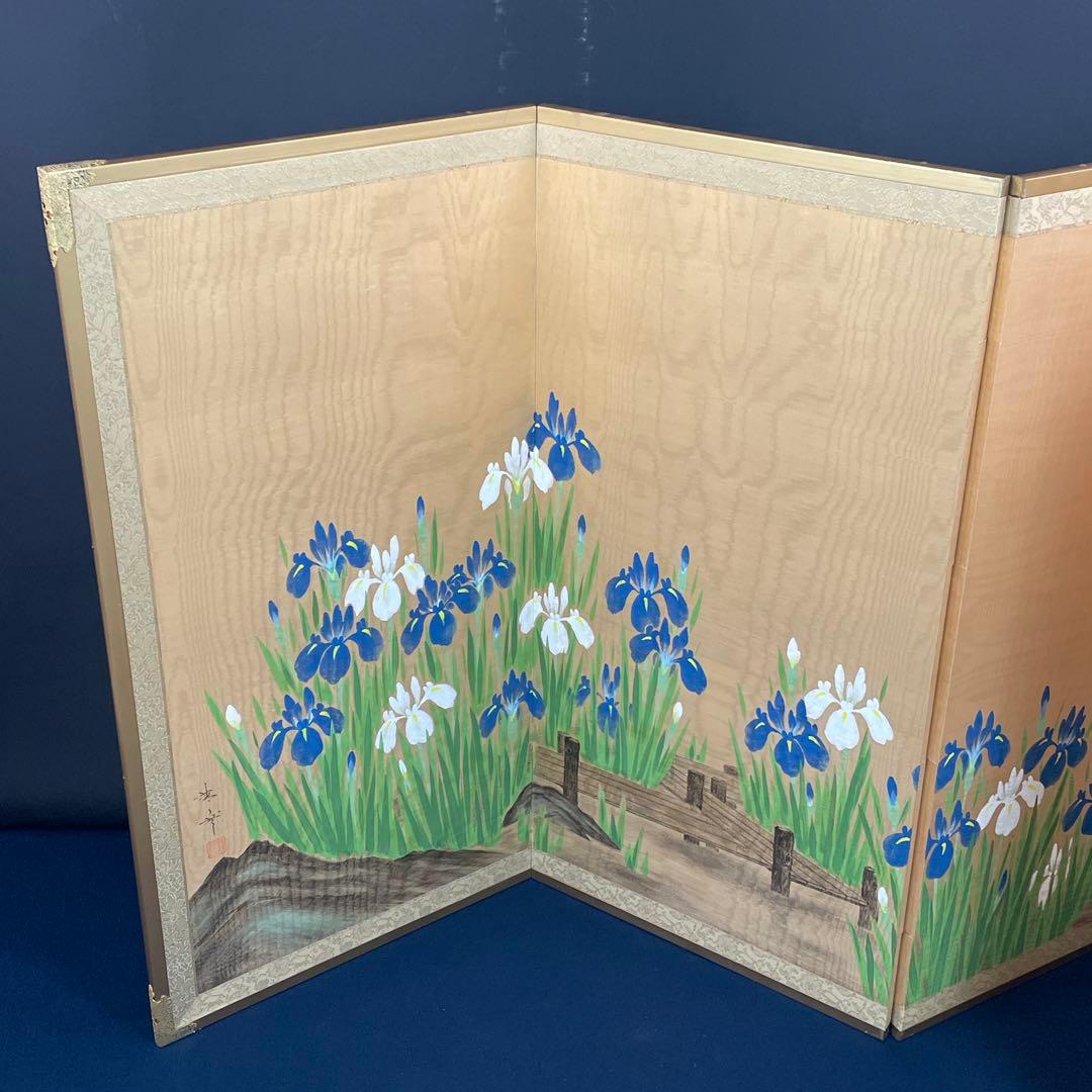 2175 「燕子花図屏風」 清彦