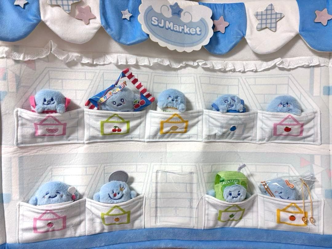 SUPER JUNIOR SJ MARKET ドールハウス+マグネット9種セット