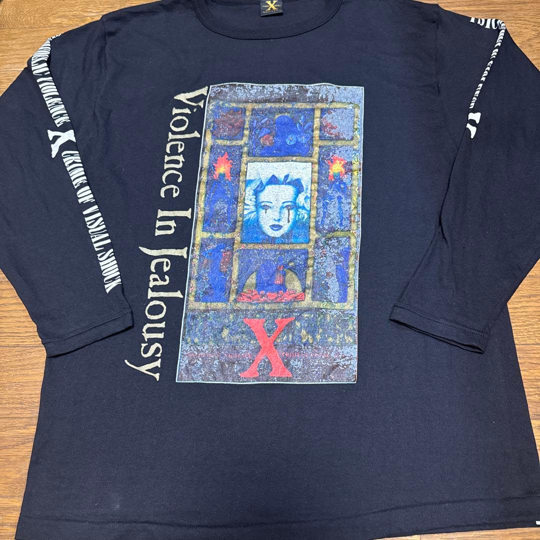 x violence in jealousy ロンT スリーブ