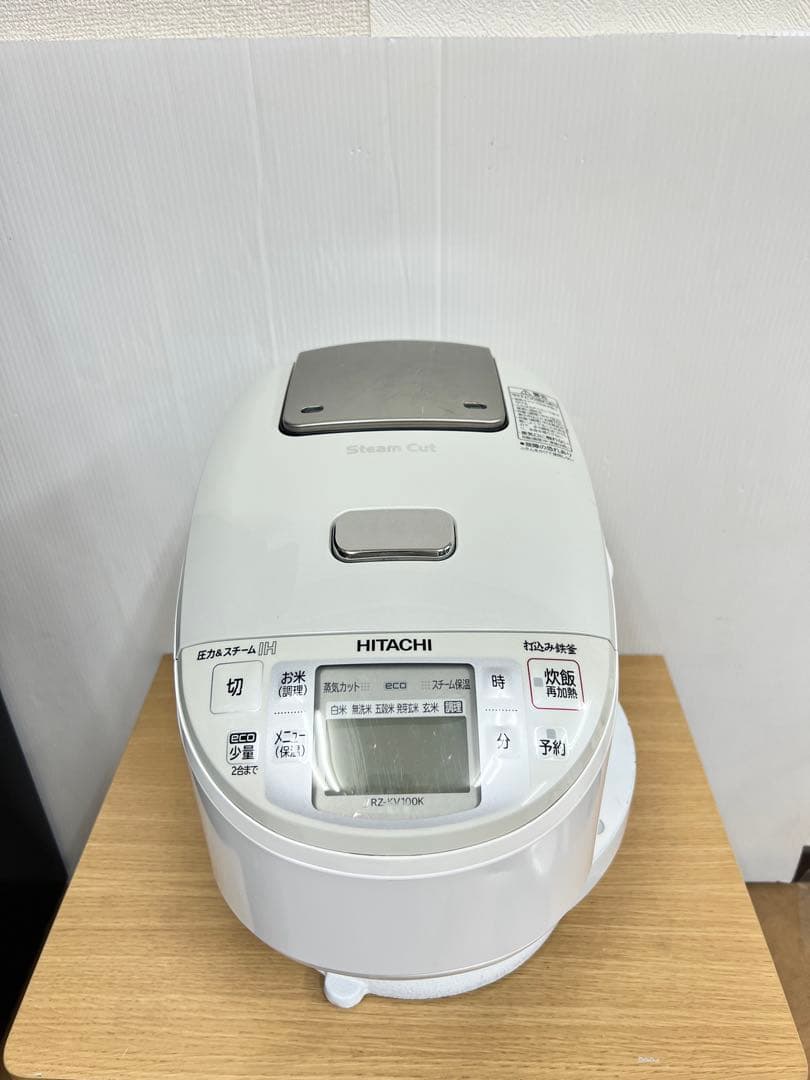 HITACHI 日立 圧力＆スチームIH炊飯器 RZ-KV100K 5.5合