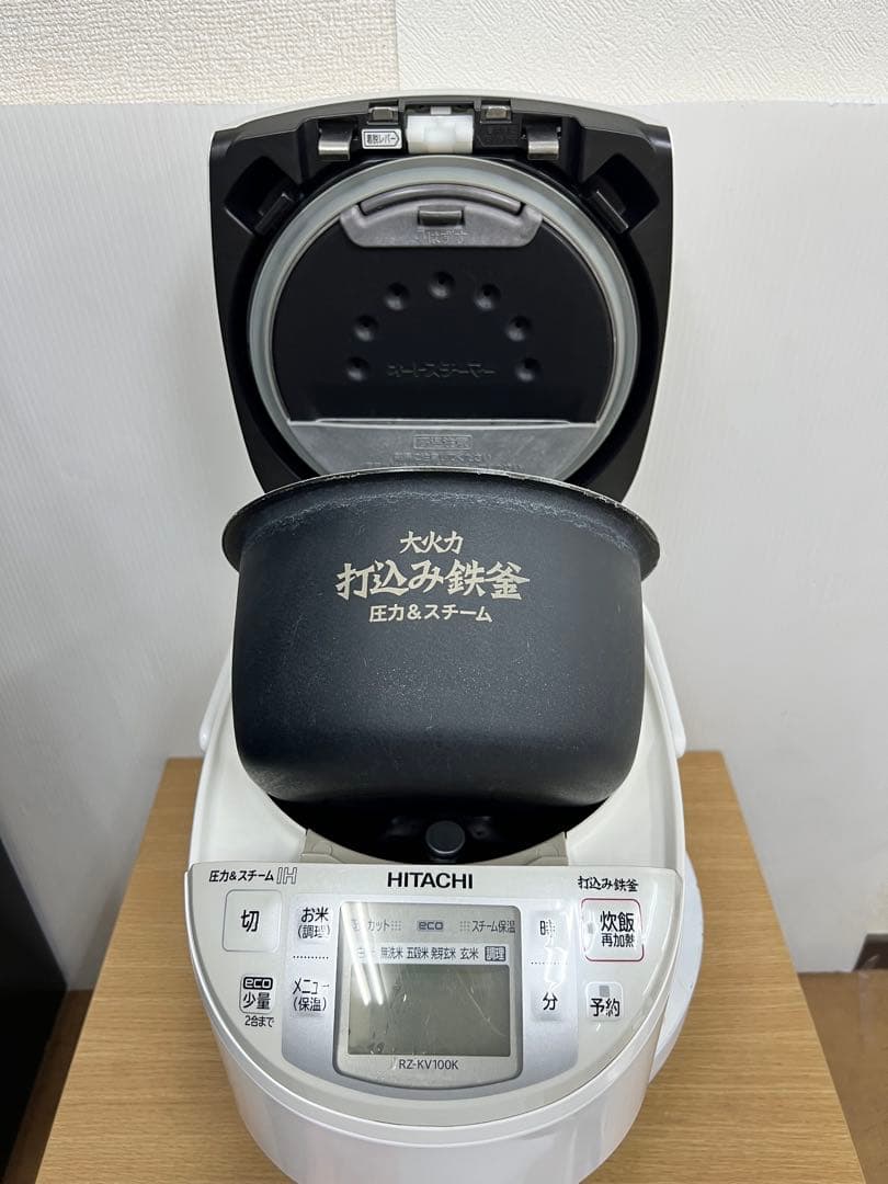 HITACHI 日立 圧力＆スチームIH炊飯器 RZ-KV100K 5.5合
