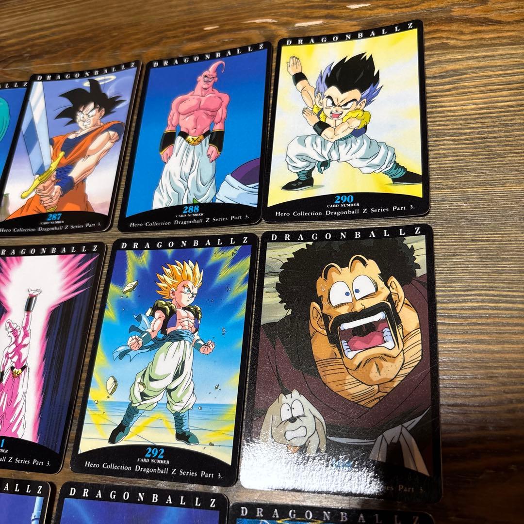 レア 美品キラカード Vintage 1995 ドラゴンボールZ 12枚