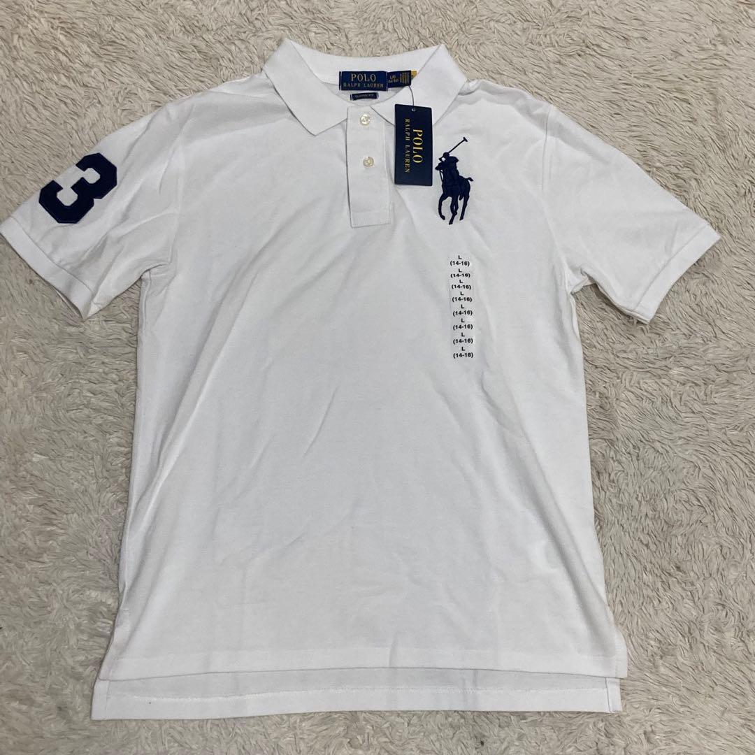 POLO RALPH LAUREN【新品】現行品 ポロシャツ ポニー刺繍 白