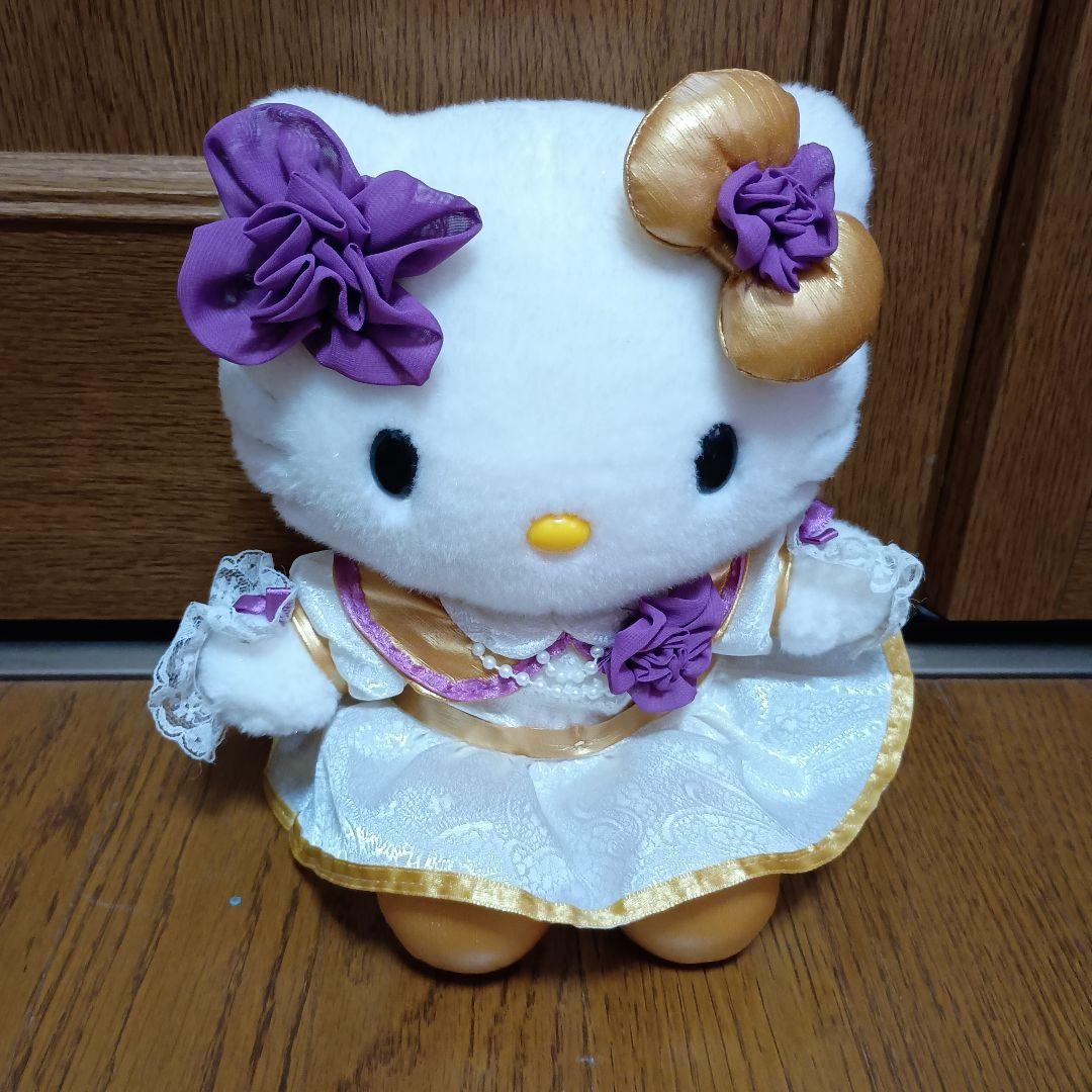 ハローキティ ぬいぐるみ ドレス　平成レトロ　ウェディング
