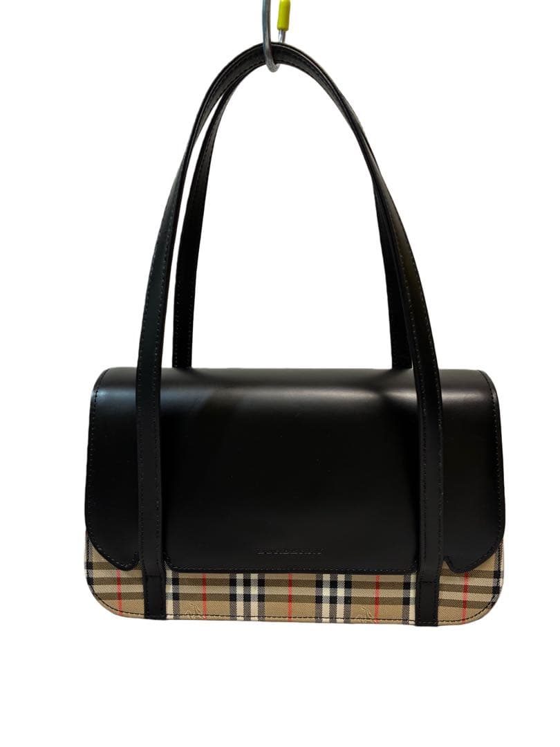 『未使用品』　BURBERRY ノバチェック ハンドバッグ シャドーホース