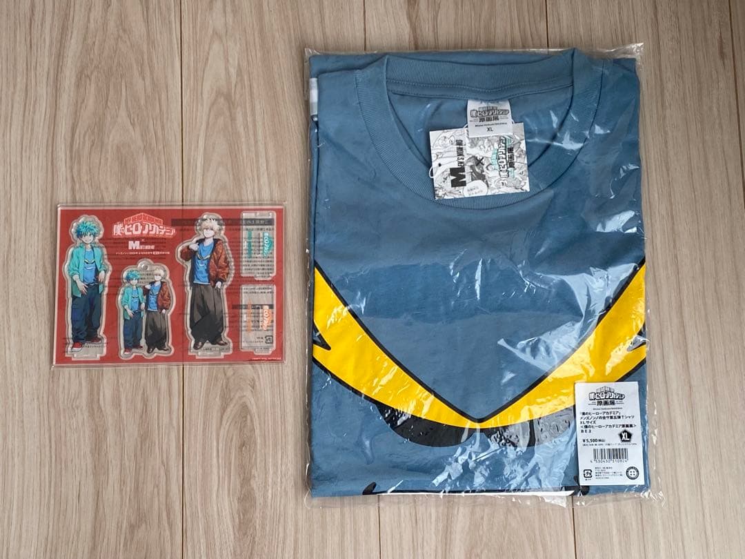 僕のヒーローアカデミア 原画展 メンズノンノＴシャツ&メンノン付録
